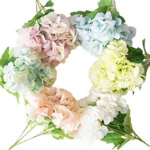 Haiyi - Flor de Hortensia de Seda con 5 Ramas, Flores Artificiales para Decoración de Bodas y Hogar - Product Image 5