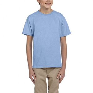 T-shirts unis pour enfants, garçons et filles, 100% coton, manches courtes, impression personnalisée du logo - Product Image 3