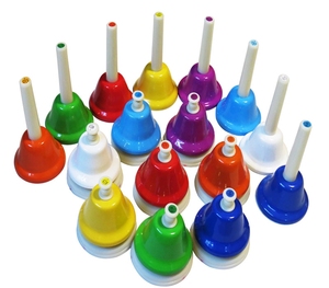 Juego <span class=keywords><strong>de</strong></span> Campanas <span class=keywords><strong>de</strong></span> Mesa para Niños, 8 Notas, Escala Completa, Campanas <span class=keywords><strong>de</strong></span> <span class=keywords><strong>Mano</strong></span> <span class=keywords><strong>de</strong></span> Metal <span class=keywords><strong>de</strong></span> Colores, <span class=keywords><strong>Instrumento</strong></span> <span class=keywords><strong>Musical</strong></span> Infantil - Product Image 2