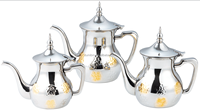 Vente en gros de théière et cafetière de haute qualité de style arabe Rangement de cuisine unique