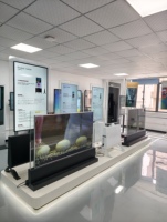 Pantalla LCD Comercial de 43 Pulgadas, Ultrafina, Tablero de Menú Digital, CMS Basado en la Nube Integrado, Punto de Acceso WiFi para Restaurantes de Comida Rápida