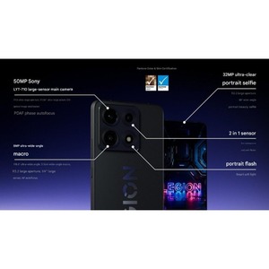 Lenovo Legion Y70 (2026) หน้าจอ OLED 6.82 นิ้ว 144Hz Snapdragon8Gen5 สำหรับเล่นเกม แบตเตอรี่ 8000mAh จัดส่งโดย FedEx - Product Image 3