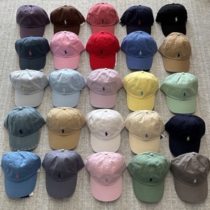 Casquette de baseball unisexe en sergé de coton brodée Polo Pony, réglable, multicolores, avec visière incurvée souple, pour le sport et les loisirs, protection solaire - Product Image 2