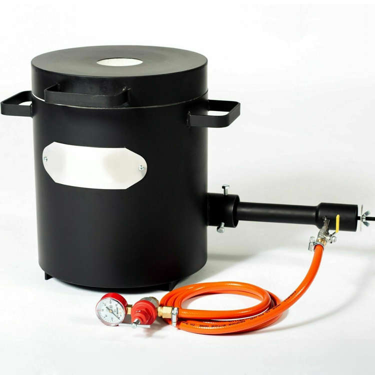 Propane Gas Forge Furnace For Gold Aluminum Silver Copper Smelting