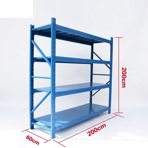 Medium Duty Metal <b>Storage</b> <b>Racking</b> Garage Shelving Warehouse Office Supplies Powder Coating Finish Light Metal <b>for</b> <b>Storage</b> - Product Image 4