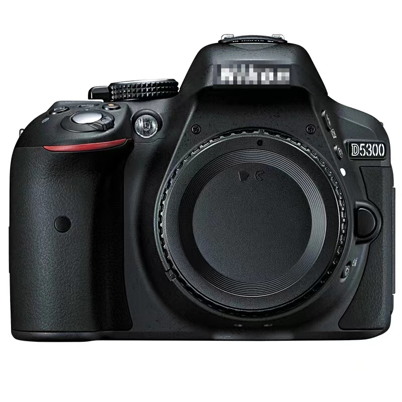 Used original digital camera, For Nikon d5300, AF-s18-55mm F3.5-5.6VR lens with battery charger, shoulder strap