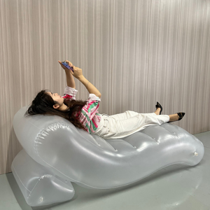 Sofa <span class=keywords><strong>gonflable</strong></span> de <span class=keywords><strong>chaise</strong></span> <span class=keywords><strong>longue</strong></span> pour la pause de déjeuner pour des piscines de bébé - Product Image 2