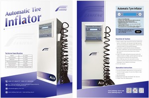 Gonfleur de pneus automatique LANFENG 220V 50Hz 15-116PSI avec affichage numérique pour garage - Product Image 1