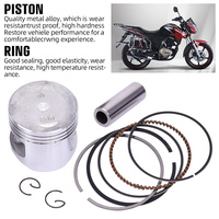 Std + 0.25 + 0.5 + 0.75 + 1Piston Fournisseur Car Piston Ring Set Competitive Price Low Power For CA250 Honda