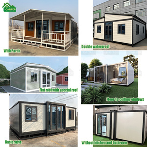 2-stöckiges Containerhaus mit Flachdach Vorgefertigtes Faltbares Doppelstöckiges Erweiterbares Containerhaus Wasserdicht 30Ft 20Ft 40Ft - Product Image 3