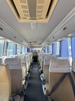 Bus électrique de luxe à 46 places pour utilisation quotidienne, carrosserie propre, double étage, grand bus automatique performant