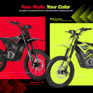 Motocicleta Eléctrica Todoterreno EM5 PRO 4000W/4800W con Motor con Engranajes, 60V, 70KM/H, Batería de 27AH, Velocidad de 61-80km/h - Product Image 2