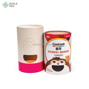 Boîtes rondes de luxe personnalisées Boîte cadeau dragée en chocolat Emballage cylindrique - Product Image 2