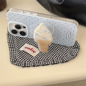 Funda para Teléfono de Doble Capa con Diseño de Rayas Azules y Puntos, para iPhone 17 Pro Max 16 15 14 - Product Image 5