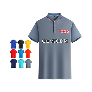 Magliette estive da uomo nuove magliette Casual alla moda per <span class=keywords><strong>Polo</strong></span> di taglia M t-shirt di marca tinta unita sfusa Dropshipping - Product Image 3