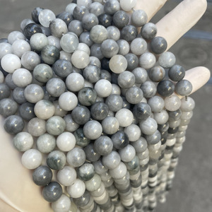 <span class=keywords><strong>Piedra</strong></span> Natural redonda gris Natural <span class=keywords><strong>ojo</strong></span> <span class=keywords><strong>de</strong></span> águila ágata <span class=keywords><strong>piedra</strong></span> preciosa suelta suave Natural ágata <span class=keywords><strong>piedra</strong></span> BeadsStrand para la fabricación <span class=keywords><strong>de</strong></span> pulseras - Product Image 3