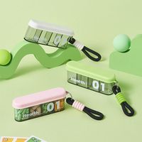 Pastillero Portátil Semanal de 7 Días, Mini Organizador de Medicamentos con Compartimentos para Viajes y Uso Diario, Caja de Plástico para Almacenamiento de Medicamentos