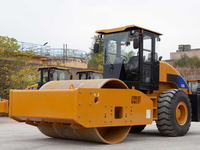 Rouleau compresseur vibrant à tambour unique Offre Spéciale 12 tonnes SEM512 SEM510 SEM520 SEM8220 compacteurs de sol moteur pompe à moteur rouleau d'asphalte