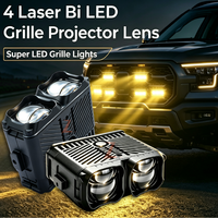Projecteur laser bi-LED mini longue portée 560M 160W pour voiture, moto, tout-terrain 4x4, phare auxiliaire 12V 24V