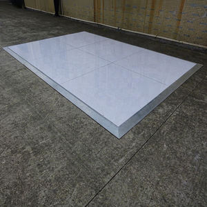 Plancher de danse moderne en alliage d'aluminium avec bords brillants - Product Image 1