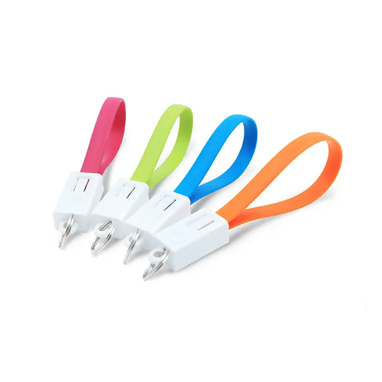 Factory Keychain Charger USB Cable Short USB C Data Cable for iPad  Huawei  HTC  LG  Samsung Galaxy  Sony Xperia