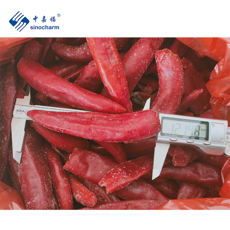 Sinocharm, новый урожай, IQF, перец, замороженный красный перец, по конкурентоспособной цене