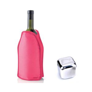 Bouteille de vin ou de bière à personnaliser, ml, refroidisseur, avec manches et paquet de gel pour le vin - Product Image 4