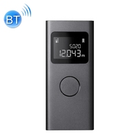 Alat Pengukur Jarak Genggam Layar LCD Xiaomi Mijia Smart Laser Rangefinder Asli, Alat Pengukur Elektronik Presisi Tinggi