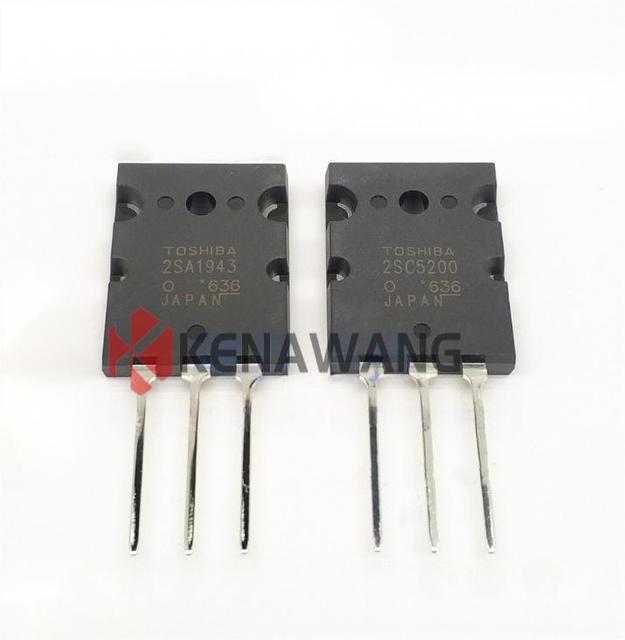 2SC5200 2SA1943 1Pair Transistor A1943 C5200 Power Amplifier 2SC5200 2SA1943 Transistor 2SC5200