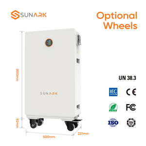 Batterie étanche au lithium fer phosphate (LFP) 51,2 V 280 Ah 10 kW 15 kW avec protection IP65, grande batterie de stockage d'énergie solaire pour la maison - Product Image 3