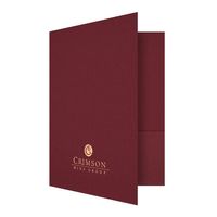 Carpeta de Presentación de Documentos de Papel Dorado Personalizada Directo de Fábrica, Carpeta de Archivo A4 A5 para Oficina y Escuela con Ranura para Tarjetas de Visita