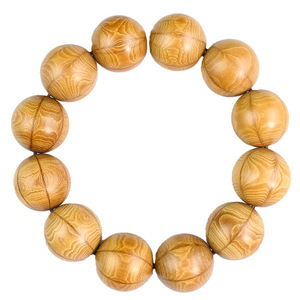 Six-Path Wood Buddhist Bead <b>Bracelet</b> 20mm Men's Religious Cultural Jewelry Hangzhou Origin - Product Image 5