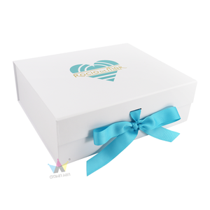 Wholesale Custom Logo Luxury Design Paper Rigid Cardboard Folding Magnetic <b>Hamper</b> Keepsake <b>Box</b> Newborn Baby Clothes Set <b>Gifts</b> - Product Image 3