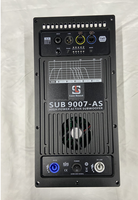 Double Subwoofer 21 pouces 3000W Professional Audio DJ Active Subwoofer Amplifier Metal Outdoor Activities for Stage Passive