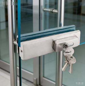 Curved <b>Clip</b> Floor Lock <b>Spring</b> Glass Door <b>Clip</b> - Product Image 6