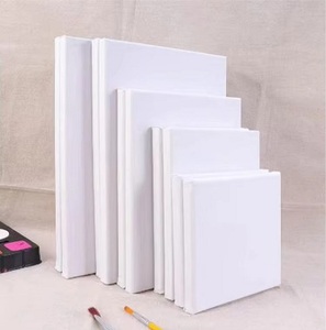 <b>White</b> Cotton Custom Size Stretched Painting Canvas UV Printing <b>Picture</b> <b>Frame</b> for Canvas Prints - Product Image 1