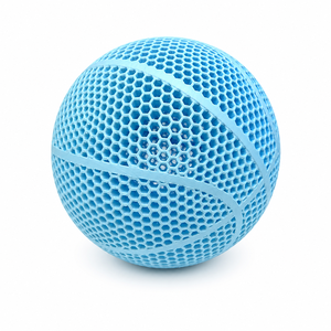 3D Printed Plastic Size 3 Mini Kids <b>Basketball</b> Toy Outdoor Play Sports Ball for Children <b>Gift</b> - Product Image 1