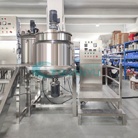 Machines de fabrication de lotions, homogénéiseur, cuve de mélange, équipement chimique, mélangeur de savon liquide, shampoing, machine de fabrication de détergent