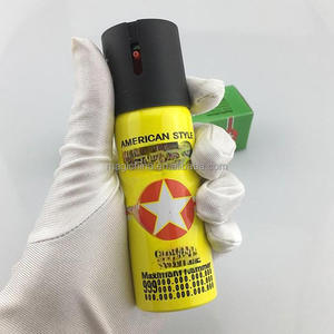 Repelente de Animales Salvajes Estilo NATO 110ml 60ml, Dispositivo de Seguridad para Exteriores de Largo Alcance, Herramienta Portátil de Emergencia para Camping Profesional - Product Image 4