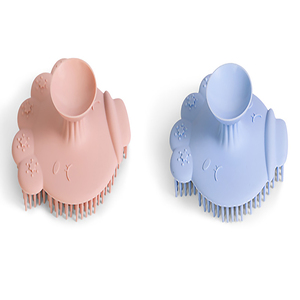 Brosse à cheveux et à cuir chevelu pour bébé PRODIGY, brosse douce pour le bain et le massage, tous les types de cheveux, nouveau-né, tout-petit, BW006 - Product Image 5