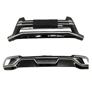 Factory Direct Sales Car Front And Rear Bumper High-Gloss Black Car Bumper Kit For Toyota Highlander Front And Rear Bumpers