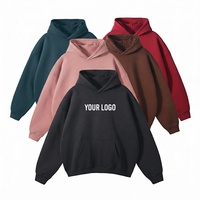 Sweat-shirts à capuche unisexes surdimensionnés, sweat-shirts à capuche personnalisés, logo personnalisé, sweat-shirts en coton uni lourd, style Y2k, sweat-shirts pour hommes de haute qualité