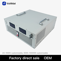Alimentation industrielle CC haute stabilité 500V-8000W 50/60Hz, efficacité 88-89%, garantie 1 an, entrée multi-tension, protection contre les courts-circuits