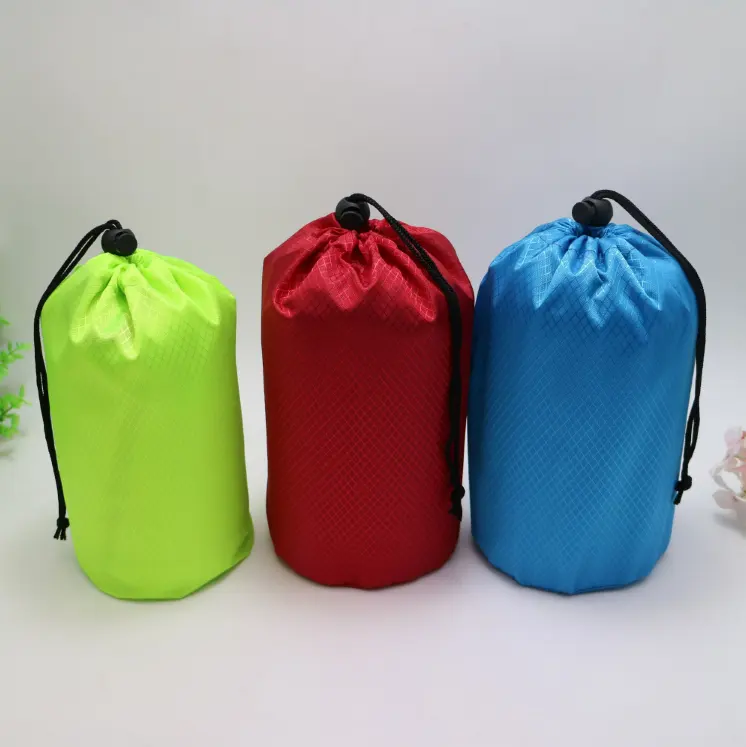 wholesale waterproof polyester nylon drawstring bag