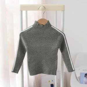 เสื้อสเวตเตอร์เด็กผู้ชาย แขนลายทาง คอสูง รุ่น KS7076 สำหรับเด็กอายุ 1-5 ปี - Product Image 5