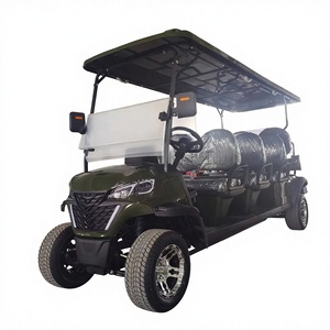 Voiturette de golf électrique 2, 4 ou 6 places avec caméra arrière, voiturette de golf électrique pour club chinois, conduite à gauche - Product Image 1