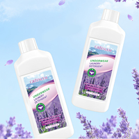 Lessive liquide pour sous-vêtements à la lavande 1L – Soin doux, faible mousse, rinçage facile, parfum confortable – OEM