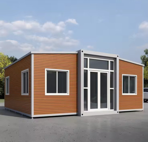 Casa Contenedor Prefabricada de Lujo Personalizada y Expandible, Villa Prefabricada de 2, 3, 4 y 5 Dormitorios, Casa Portátil - Product Image 1