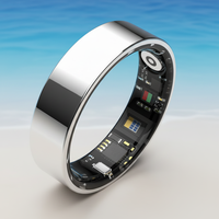 Anneau de bien-être de qualité professionnelle |   Moniteur de fréquence cardiaque et de tension artérielle biométrique BT 5.4 |   Appareil connecté multisports pour la santé