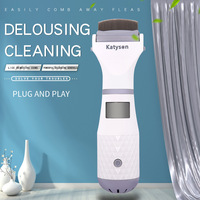 Peigne électrique pour animaux de compagnie en gros, élimine les puces, traitement de toilettage pour chiens, outil de suppression physique, peigne électrique contre les poux